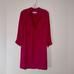 The LOFT fuschia dress